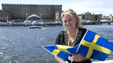 BILLED-BLADETs chefredaktør Annemette Krakau følger det kongelige bryllup personligt fra Stockholm.