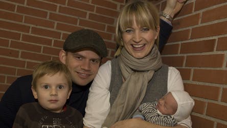 Annette Heick og Jesper Vollmers lille søn kommer til at hedde Storm.