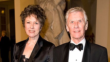 Birthe Neuman og ægtemanden Paul Hüttel