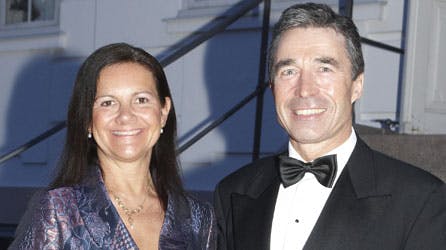 Anemette Rasmussen og Anders Fogh Rasmussen