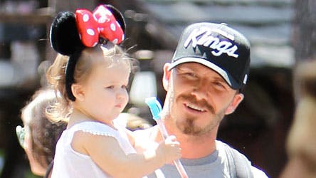 David Beckham lægger ikke skjul på sin glæde over, at parrets fjerde barn blev en pige