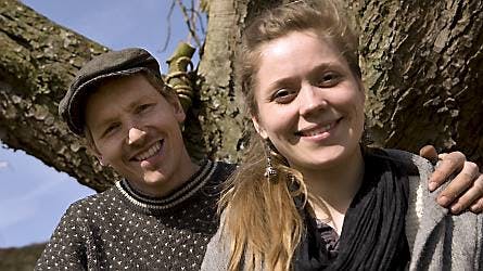 Frank Erichsen alias Bonderøven og hustruen Theresa