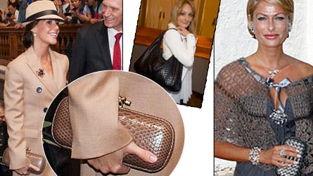 Bottega Veneta er kvalitet for kendere, og mange af de kendte og kongelige har den populære clutch.