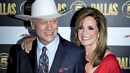 Larry Hagman og Linda Gray