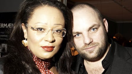 Da Vibeke Hartkorn sagde ja til sin mand, blev vigelsen forestået af Ritt Bjerregaard.