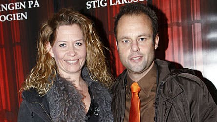 Bo Hamburger med sin kone Sanne