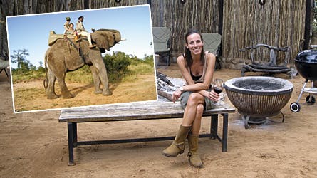 Camilla og Anders’ børn, Viggo på seks og Viola på fire, er helt med på at flytte til Sydafrika, som de husker fra ferien.