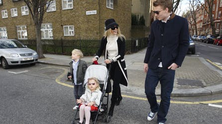 Caroline Fleming og Nicklas Bendtner