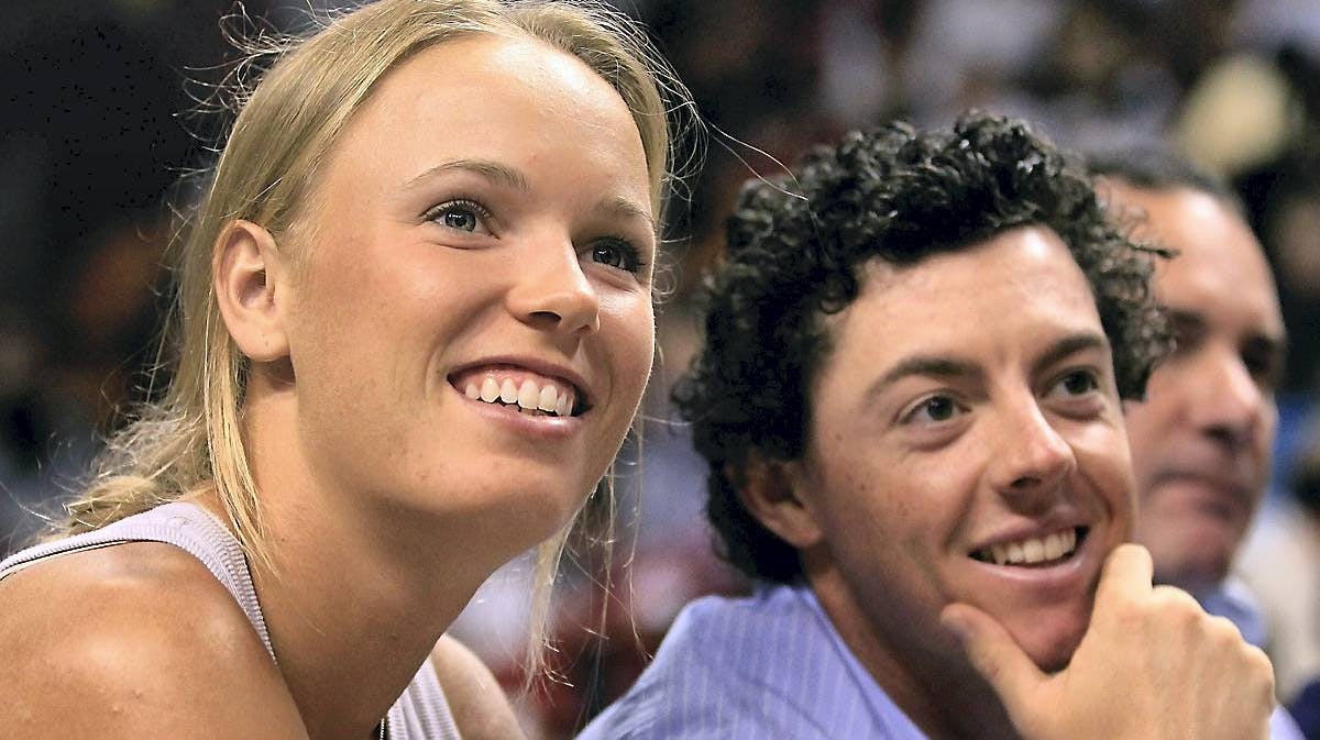 Caroline Wozniacki og Rory McIlroy