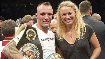 Caroline Wozniacki og Mikkel Kessler