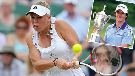 Caroline Wozniacki og Rory McIlroy