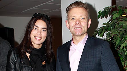 Casper Christensen sammen med Isabel Friis-Mikkelsen