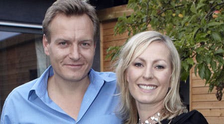 Rasmus Tantholdt og Cecilie Beck