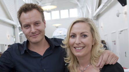 Rasmus Tantholdt og Cecilie Beck var i weekenden sammen på Bogforum. Men de skal ikke fejre juledagene sammen.