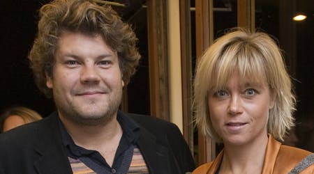 Martin Asbæk og Cecilie Kølpin bor stadig sammen.