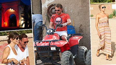 Det var en skøn miniferie, som fødselsdagsgæsterne fik serveret af baronesse Rebecca Wedell-Wedellsborg og hendes mand, Johan.