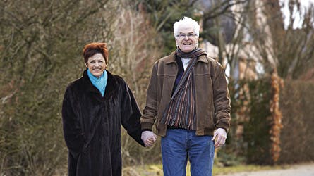 Lis og Per glæder sig til igen at komme på landevejen, men der skal også være tid til en gåtur hånd i hånd.