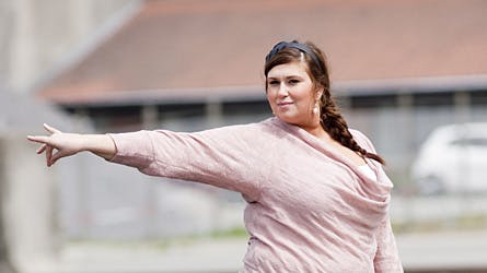 Stina fra "De fede trin"