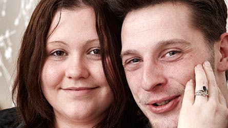 Katherina og Peter i De unge mødre.