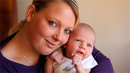 Natacha Nikita fra "De unge mødre"