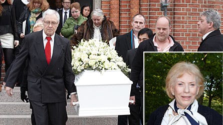 Hanne Borchsenius begravelse