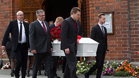 Jan Trøjborg begravelse