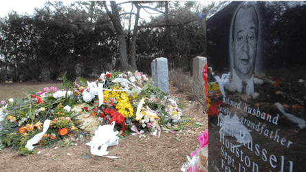 Whitney Houstons gravsted.