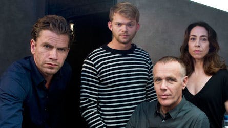 Holdet bag "Forbrydelsen III" - Nikolaj Lie Kaas, Sigurd Holmen le Dous, Morten Suurballe og Sofie Gråbøl.