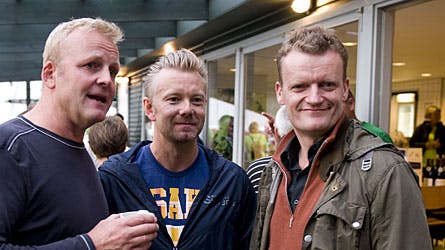 Frank Hvam, Casper Christensen og Jan Gintberg