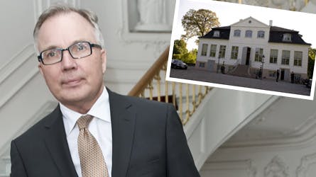 Fritz Schur og og Christianholm slot