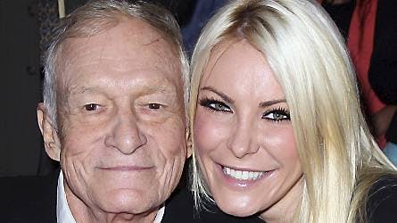 Hugh Hefner og Crystal Harris