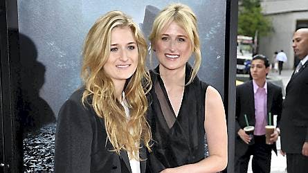 Meryl Streeps døtre Grace og Mamie Gummer fotograferet i juni 2012.