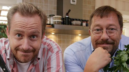 Adam Price og broren James Price kan godt klappe sig selv på skuldrene og nappe en ekstra klat smør i næste program.