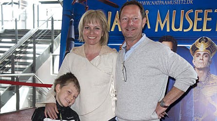 Jan og Karen Linnebjerg med børn