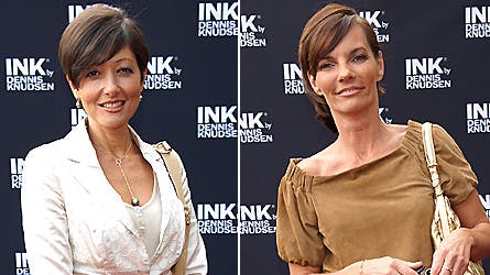 Janni Kjær og grevinde Alexandra på den røde løber ved Hotel d´Angleterre. Tilsyneladende har de to kvinder mere til fælles end at være jævnaldrende.