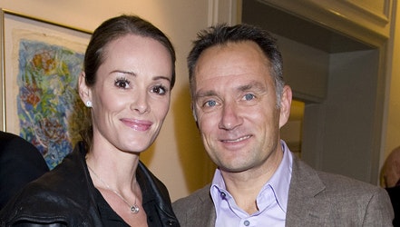 Jens Veggerby og hans hustru Natascha Fink har valgt at sætte deres totalt istandsatte rækkehus til salg for 16 millioner kroner.