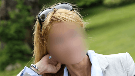 Jetset-dronningens søster hævner hendes søster er blevet uskyldigt dømt, men er dog lettet over den milde straf på de 20.000 kr. i bøde.