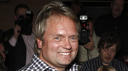 Johnny Hansen har god grund til det store smil - bandet Kandis har masser af succes.