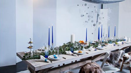 Julie Berthelsen har dækket dette julebord
