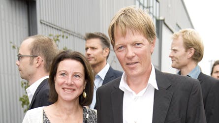 Sand TV fortæller til BILLED-BLADET, at både ?Singleliv? og ?De unge mødre? fortsætter et år mere på skærmen. Kaare Sand ses her med sin kone Anne Dorthe Sand.