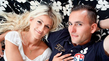 Parret Alice og Kenneth har fundet kærligheden i programmet "Bypiger søger bonderøv" på Kanal 5.