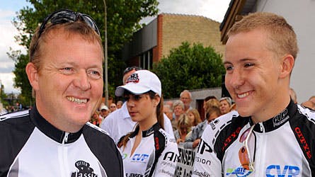 Lars Løkke Rasmussen og søn Símun