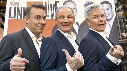Thomas Eje, Preben Kristensen og Anders Bircow er Linie 3