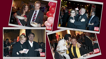 Der blev festet til den store guldmedalje, da Cirkusrevyen fejrede 75 års jubilæum.