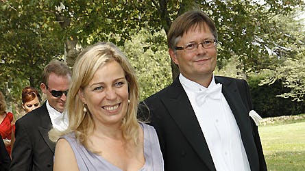 Lone Scherfig og ægtemanden Jesper Allentoft