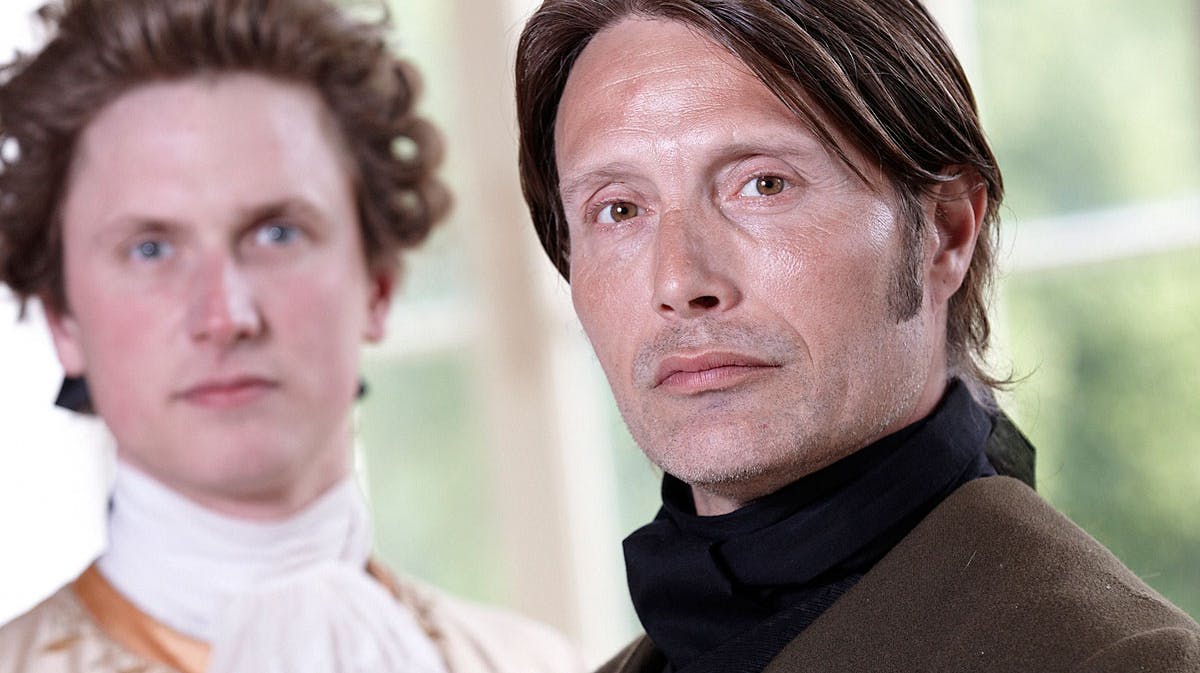 Mads Mikkelsen og Mikkel Boe Følsgaard