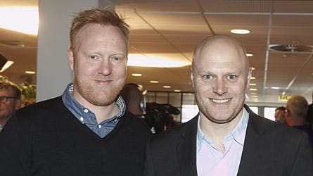 Mads Steffensen sammen med Anders Breinholt