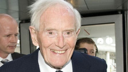 Mærsk Mc-Kinney Møller holdt nytår med veninden.