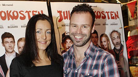 Mick Øgendahl med konen Marlene Schøning