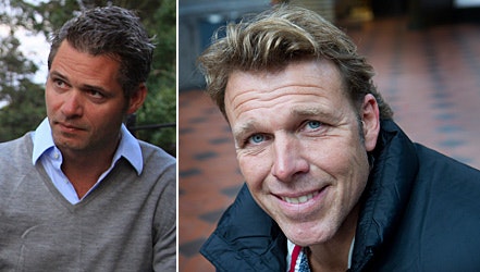 De to TV-værter Jonas og Mikkel Beha Erichsen er hinandens fætre.